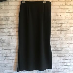 KGR black pencil skirt with side slit